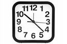 Budzik zegar zegarek klasyczny czarny alarm 13 cm