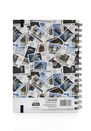Star Wars Stamps - zeszyt, notes A5, 80 kartek w linię