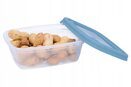 Pojemniki plastikowe na żywność śniadaniowe do przechowywania 3 x 300 ml