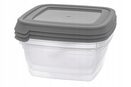 Pojemnik plastikowy z pokrywą 3 szt x 500 ml pudełko lunchbox organizer