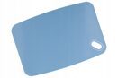Deska do krojenia plastikowa kuchenna gruba solidna duża niebieska 35x24 cm