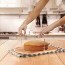 NÓŻ STRUNOWY krajalnica ciasta tortu biszkoptu ostrze do cięcia 31 cm
