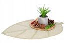 Mata stołowa podkładka na stół zielona kuchenna ochronna dekoracyjna liść