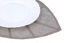 Podkładka pod talerz mata ochronna na stół stołowa kuchenna ozdobna szara