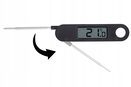Termometr elektroniczny do mięsa wędzarni 200°C kuchenny cyfrowy LCD sonda