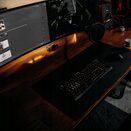 Podkładka pod myszkę i klawiaturę gamingowa mata na biurko duża XXL 50x100