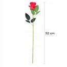 SZTUCZNE KWIATY sztuczna róża jak żywe bukiet do wazonu dekoracyjne liście