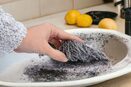 Zmywak kuchenny nierdzewny 6 szt myjka gąbka do mycia naczyń druciak