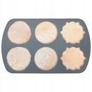 FORMA DO MUFFINEK pieczenia foremki na muffinki babeczki silikonowe 6 szt