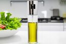 Spryskiwacz na olej oliwę ocet dozownik spray rozpylacz szklany sreb 100 ml