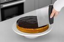 ŁOPATKA DO CIASTA skrobak cukierniczy nóż 15cm szpatułka do dekoracji tortu