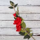 SZTUCZNA RÓŻA sztuczne kwiaty jak żywe bukiety dekoracyjne do wazonu balkon