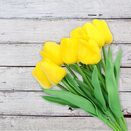 SZTUCZNE TULIPANY jak żywe tulipan bukiety na balkon do wazonu dekoracyjne