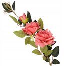 SZTUCZNE KWIATY JAK ŻYWE sztuczna róża liście do wazonu na balkon wielkanoc