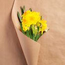 SZTUCZNE KWIATY bukiety żonkil żółte 45 cm jak żywe do wazonu wielkanoc