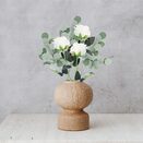 SZTUCZNA RÓŻA sztuczne kwiaty jak żywe do wazonu dekoracyjne duże na balkon