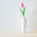 TULIPAN sztuczne tulipany sztuczne kwiaty jak żywe bukiet na wielkanoc 33cm