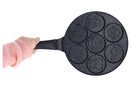 PATELNIA DO PANCAKES granitowa indukcja zwierzątka placków naleśników jajek