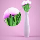 SZTUCZNE KWIATY tulipan sztuczne tulipany jak żywe do wazonu na wielkanoc