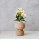 SZTUCZNE KWIATY sztuczny kwiat 45cm dekoracja do wazonu trwała lilia duża