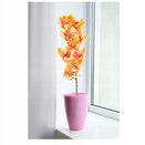 SZTUCZNE KWIATY dekoracyjne jak żywe na balkon do wazonu storczyk 73 cm