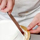 ŁOPATKA DO CIASTA cukiernicza szpatułka do kremu tortu noż do cięcia ciasta