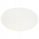 Mata ochronna na stół podkładka pod talerz stołowa 38 cm biała okrągła