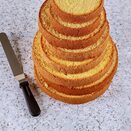 ŁOPATKA DO CIASTA szpatułka cukiernicza do kremu tortów nóż do masy 31 cm