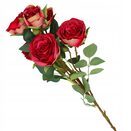 SZTUCZNE KWIATY róża wielokolorowa girlanda 65 cm na balkon do wazonu