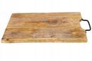 DESKA DO KROJENIA drewniana kuchenna do serwowania przekąsek mango 26x46 cm