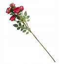 SZTUCZNE KWIATY róża wielokolorowa girlanda 65 cm na balkon do wazonu