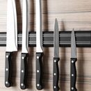 LISTWA MAGNETYCZNA uchwyt magnes na noże do noży na narzędzia 33 cm czarna