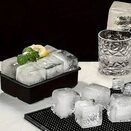 Foremki do lodu dużych kostek silikonowe XXL idealne do chłodzenia napojów