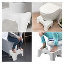 PODNÓŻEK DO TOALETY stołek WC biały schodek podest łazienkowy toaletowy