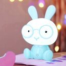 Lampka nocna dla dzieci dla dziecka króliczek USB LED 3 tryby świecenia