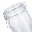 SŁOIK 1L pojemnik szklany z klipsem weck patentowy na przetwory do kiszenia