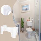 PODNÓŻEK DO TOALETY stołek WC biały schodek podest łazienkowy toaletowy