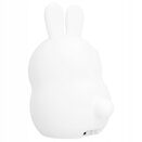 LAMPKA NOCNA DLA DZIECI królik króliczek dla dziecka silikon z pilotem USB