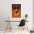 Game Of Thrones House Of The Dragon Fire Will Reign - plakat