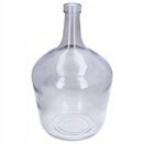 Wazon szklany na kwiaty bukiety trawę pampasową flakon wąski wysoki 25 cm