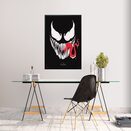 Marvel Venom Black Face - plakat