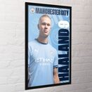 Manchester City Haaland - plakat