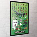 Minecraft Postacie - plakat