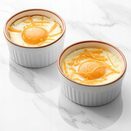 Kokilki do zapiekania ceramiczne żaroodporne z pokrywkami zestaw 2 szt