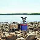 Menażka turystyczna stalowa harcerska wojskowa garnek i patelnia kempingowa