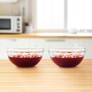 MISKI SZKLANE 500ml zestaw 2 szt salaterki do zupy deserów i przekąsek