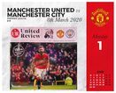 Manchester United - kalendarz zdzierak 2026