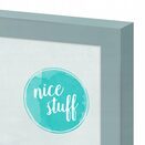 RAMKA NA ZDJĘCIA 35x50 B3 RAMKI NA ZDJĘCIA ZDJĘCIE 50x35 MDF NIEBIESKA