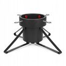 STOJAK NA CHOINKĘ pod choinkę 2m metalowy 4 nogi pojemnik na wodę 1,8l