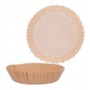 WKŁADY DO AIRFRYER okrągłe 20 cm papier do frytkownicy beztłuszczowej 50x